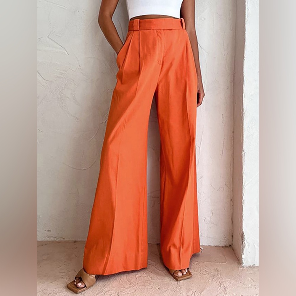 Commense Relaxed Fit Vitamin C Wide Leg